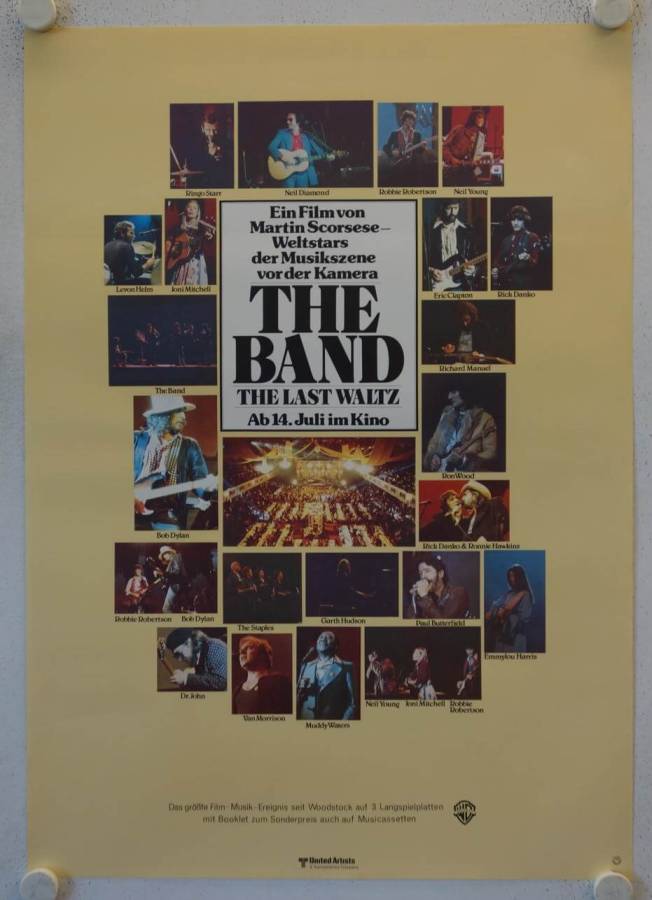 The Last Waltz - Kopie original release german movie poster